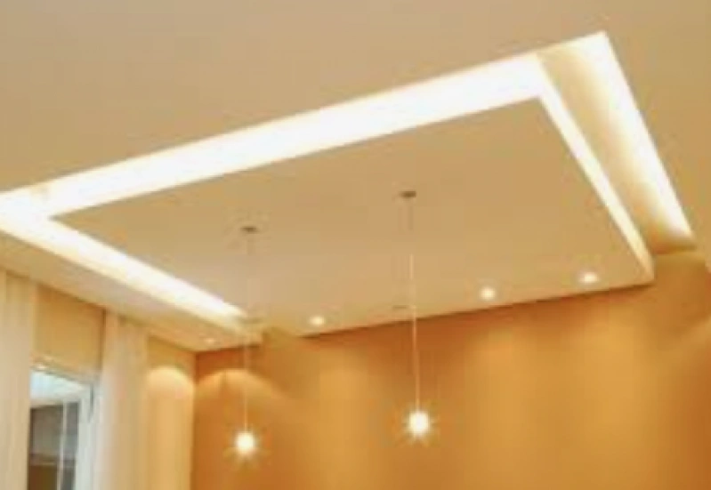 Montagem de Drywall no Teto
