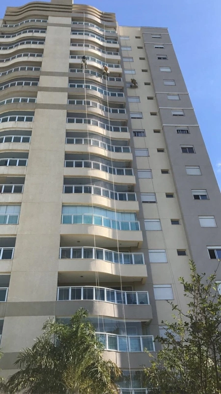 revitalização de fachada de prédio